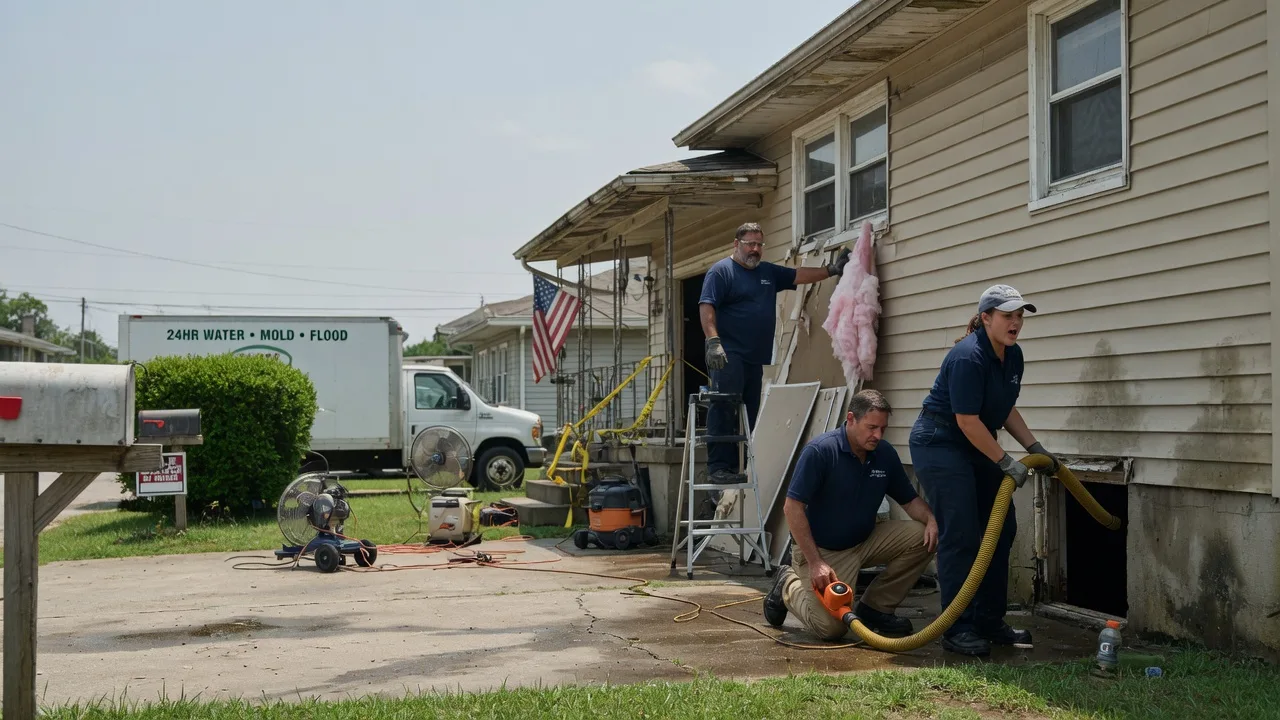 Water Damage Repair in Dubuque, IA near me